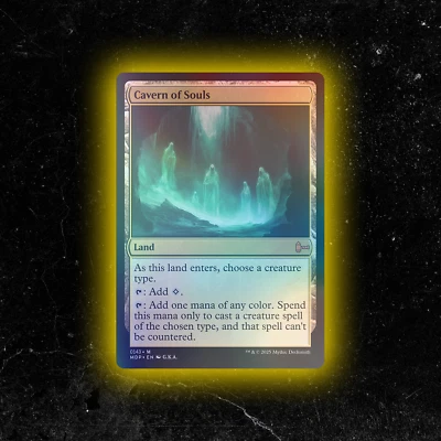 FOIL - Cavern of Souls - Custom Magic: The Gathering Card - High-Quality - Image 1 of 4
