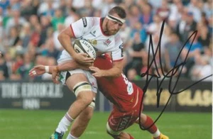 ULSTER RUGBY UNION: ALAN O'CONNOR SIGNED 6x4 ACTION PHOTO+COA - Picture 1 of 1