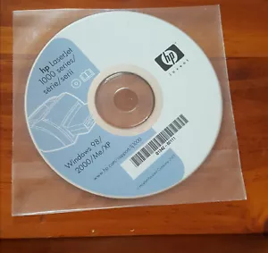 HP Laserjet 1000 series printer software for Windows 98/2000/Me/XP vintage - Picture 1 of 4