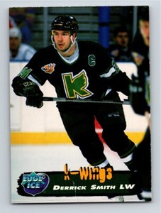 1995-96 Edge Ice Derrick Smith Michigan K-Wings #142