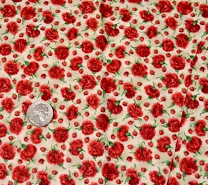 Strawberry Delight Designed By Fabric Freedom London Quilting Cotton 1/2 Yard - Picture 1 of 2
