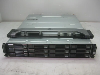 USED DELL COMPELLENT SC200 HDD ENCLOSURE 12x 3TB HDD. 2x SC2 MODULES. 2xPSU. BEZ - Image 1 of 4