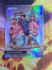2022 Panini Prizm World Cup NATIONAL LANDMARKS TAKUMI MINAMINO JAPAN