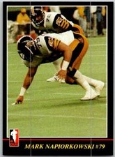 1986 Jogo CFL Football #10 Mark Napiorkowski #79 V45016