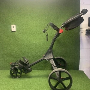 Big Max IQ 360 Push Cart 3-Wheels Black - Picture 1 of 8