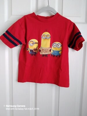 Camisetas Personaje Juvenil 4/5T Minions Super Mario Harry Potter y un Smiley Foto 1 de 4