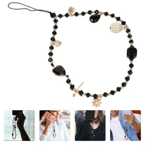 Kristallperlen Mobiltelefonkette Nettes Lanyard Neuartiges Telefon-Lanyard - Zdjęcie 1 z 12