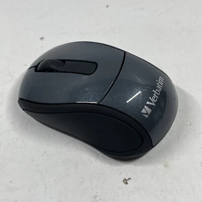 Verbatim 97470 Wireless Mini Travel Mouse (Graphite) (USED - NO RECEIVER) - Image 1 of 4