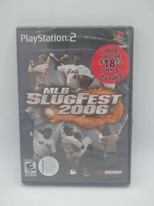 MLB SlugFest 2006 (Sony PlayStation 2, 2006 PS2) Sealed! See Pics - Picture 1 of 2