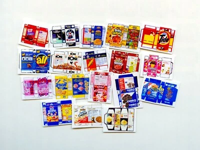 1:24 Half inch Scale 18 DIY Dollhouse Miniature Assorted Boxes # 6 - Image 1 of 2