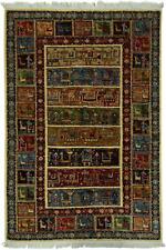 Teppich Orient Ziegler Khorjin Shaal 120x180 cm 100% Wolle Handgeknüpft mehrfarb