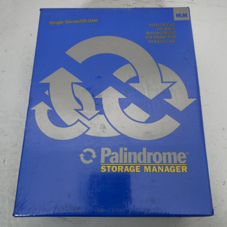 Palindrome Storage Manager 4.0 For Novell Netware NLM  Single Server 25 Users - Image 1 of 4
