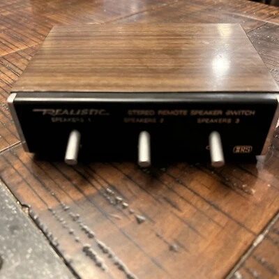 Vintage Radio Shack Realistic 40-125A Stereo Remote Speaker Switch - Image 1 of 4