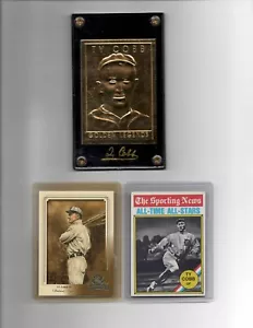 TY COBB 1994 Golden Legends MLB Gold Card #'ed# GL2 & 1976 TOPPS ALL-TIME & more - Picture 1 of 2