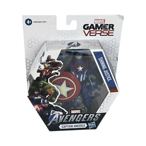Marvel Avengers Captain America Shining Justice Action Figure Gamer Verse NEW - Picture 1 of 2