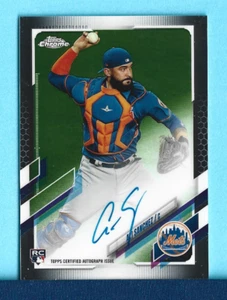 2021 Topps Chrome Ali Sanchez #RA-ALS Autograph Mets - Picture 1 of 2