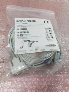 N1 ♻ NEU Philips kompatibles HP EKG Kabel: 10 Kabel Clip 9293-042-50 K10-HP-P0 ♻ - Bild 1 von 4