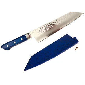 Shogun AUS-10 195mm Japanese Damascus Kiritsuke Bunka Knife - Optional Saya - Picture 1 of 10