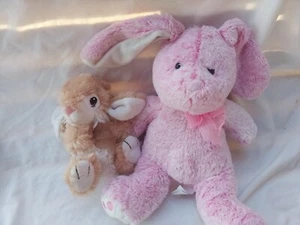 2Easter Bunnies Plush/ Stuffed. - Picture 1 of 10
