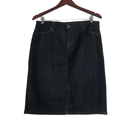 Falda lápiz vaquera Level 99 Western MIDI para mujer talla 30 azul lavado oscuro Academia Foto 1 de 4