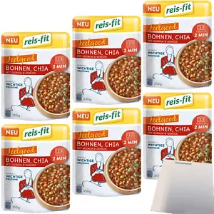 Reis-Fit Feelgood Chia Bohnen Quinoa und Gemüse 6er Pack 6x250g Packung usy - Bild 1 von 4