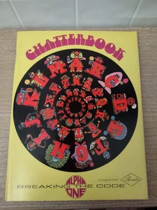 Vintage The Letter People Chatterbook Workbook Breaking the Code Alpha One - Picture 1 of 3