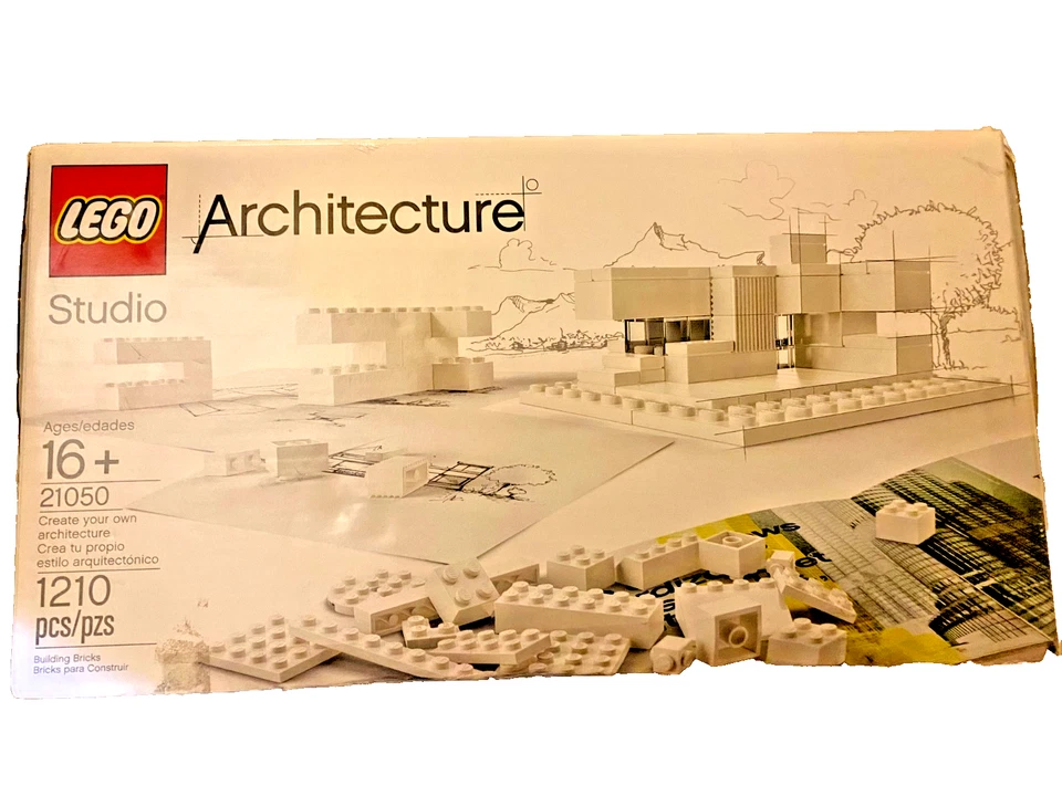 Lego 21050 Juego de Estudio de Arquitectura con Caja, Manual y Bandejas Foto 1 de 3