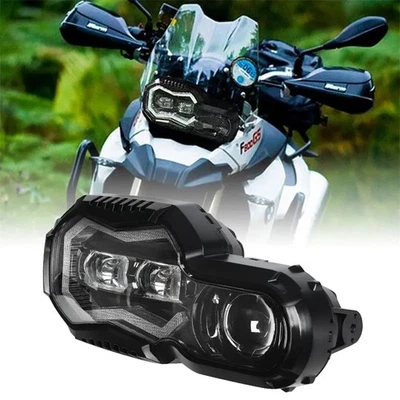  LED Headlight Assembly DRL High Low Beam For BMW F650GS F800GS Adv F800R F700GS - Image 1 of 4