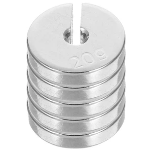  5 Stück Ersatzgewicht für Laborexperimente Metall Schlitzgewichte Labore - Bild 1 von 12