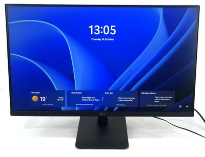 LG 27" Full HD IPS Monitor. Model: 27MP400. HDMI & VGA. - Image 1 of 4