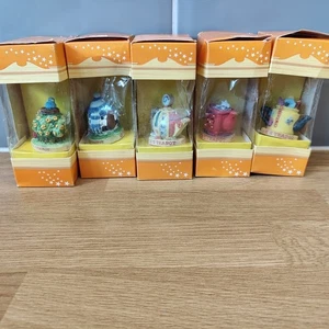 5 Tetley Tea Folk Teapots Boxed Gaffers Archies Maurices Sydneys & Gordons - Picture 1 of 11