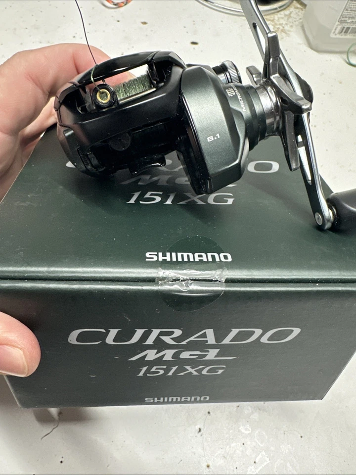 Shimano Curado MGL 151 XG Left Hand Bait Casting Reel - Image 1 of 4