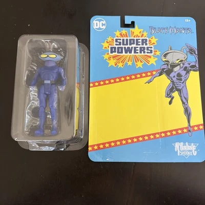 FIGURA DE ACCIÓN DC Direct SUPER POWERS McFarlane Manta Negra Variante Kenner Foto 1 de 4