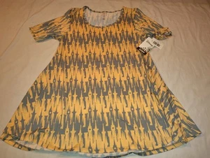 LuLaRoe Perfect T Short Sleeve Shirt Top Xtra Small NWT XS Cinderella Disney NEW - Picture 1 of 5