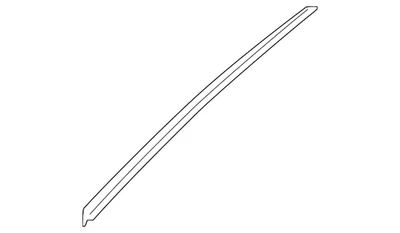 Genuine Audi Reveal Molding 4K0-854-328-3FZ - Imagem 1 de 2