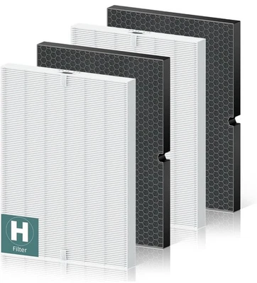 True HEPA Filter H Replacement For Winix 116130 Air Purifier 5500-2 AM80, 2 Set - Image 1 of 4