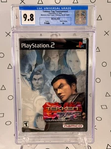 Tekken Tag Tournament Sealed - PS2 - CGC 9.8, A+ - Grail - Pop 3 - Bild 1 von 3