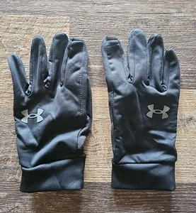 Under Armour ColdGear Storm Liner Gloves, Black, Men's XL - Picture 1 of 2