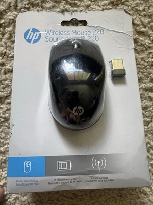 Ratón Inalámbrico HP 220 3FV66AA Negro Nuevo Precintado Foto 1 de 4