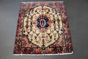 Perserteppich Rug Tapis Carpet - MALAYER - 125X110cm - Nr.FA4353 (GEWASCHEN) - Picture 1 of 10