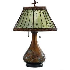 Highland - 2 Light Table Lamp Table Lamp Quoizel Lighting MC120T - Picture 1 of 2