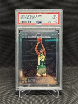 Kevin Durant 2007 Topps cromo radiocontrol novato PSA 9 como nuevo #131 Foto 1 de 2