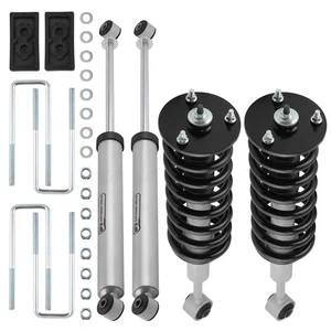 2.5" Suspension Lift Kit w/Nitrogen Struts Shocks For Ford F-150 4WD 2004-2008 - Picture 1 of 17