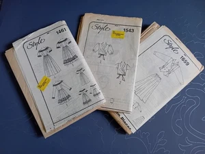 3 Vintage 1988/89 Style Uncut Sewing Patterns + Instructions  - Out Of Envelopes - Picture 1 of 22