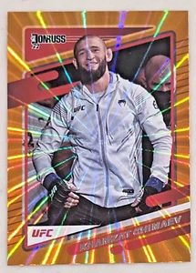 2022 Donruss UFC Khamzat Chimaev #14 orange Laser - Bild 1 von 2