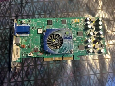 AS IS Nvidia P80 Quadro4 700 XGL AGP 4x DVI VGA GL TW-06F389-56182-27R-1659 (#2) - Image 1 of 4