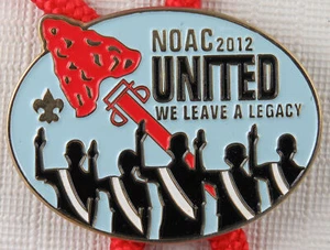 BSA Bolo Tie 2012 Noac United We Leave A Legacy [BL-332] - Picture 1 of 2