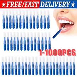 Dental Kieferorthopädische Mundseide Interdentalbürste Set Zahnstocher Zahnreinigung - Bild 1 von 18