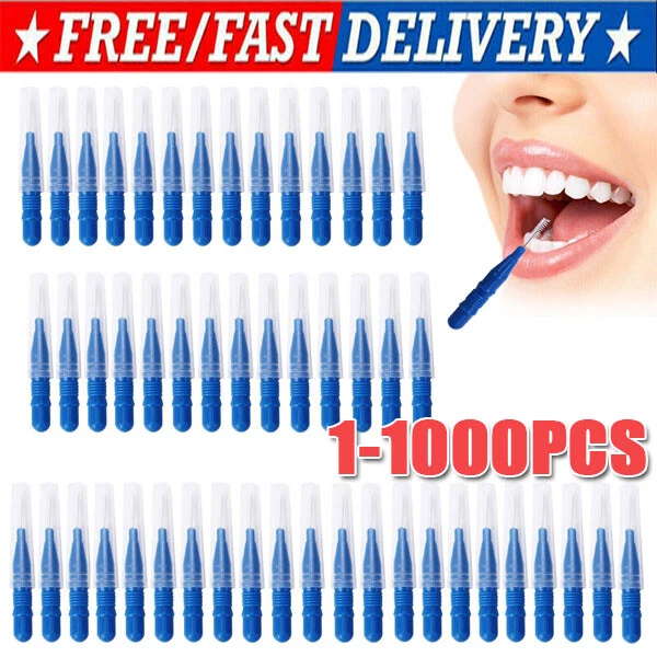 Dental Orthodontic Oral Floss Interdental Brush Lot Toothpick Teeth Cleaning - Image 1 of 4