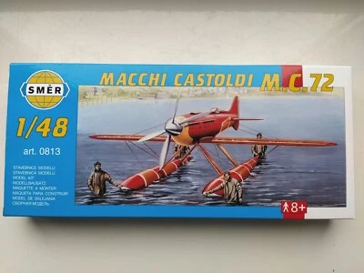 MACCHI CASTOLDI M.C.72 ,1:48-Smer 0813(spedizione tracciata) - Immagine 1 di 3